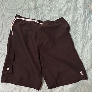 Disney Parks Black Men's swim trunks size M with Mickey Mouse